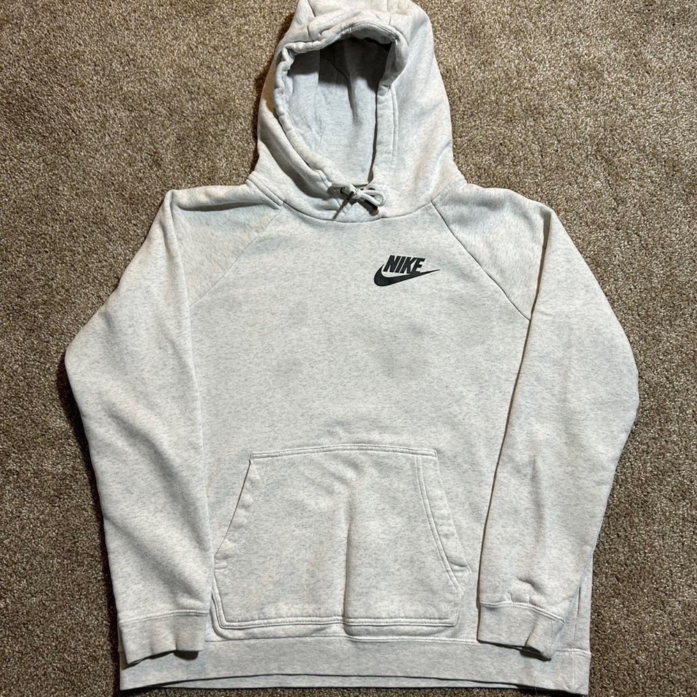 Vintage Y2K Women’s Nike Black Label Swoosh Hoodie Sweatshirt